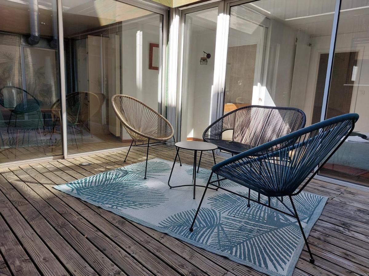 Le Peyrot*** Coeur De Ville 55M² Avec Patio Rodez Bagian luar foto